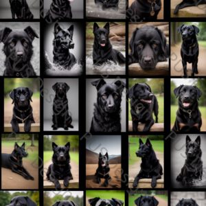 Hundeportraits Vol. 2 - Black Dog Edition. 50 Wundervolle Hundeportraits.