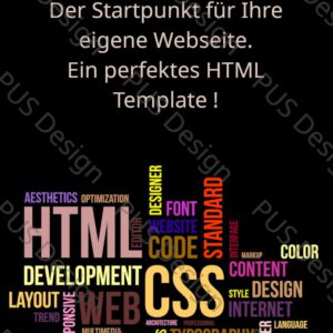 Professionelles HTML Grundgerüst für Anfänger und Profis - Der perfekte Startpunkt für deine Webseite! HTML Grundkurs als PDF inklusive