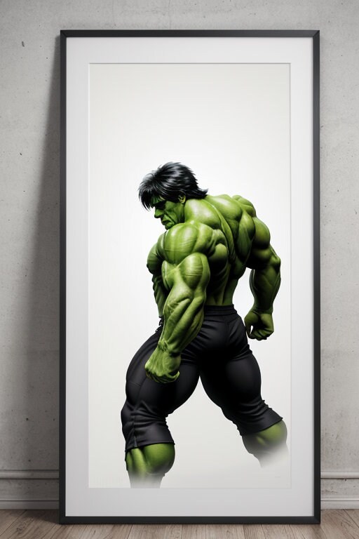36 Superhelden Ausmalmotive -Hulk Edition- HQ, HighRes Bilder, Coloring Pages included – Bild 2