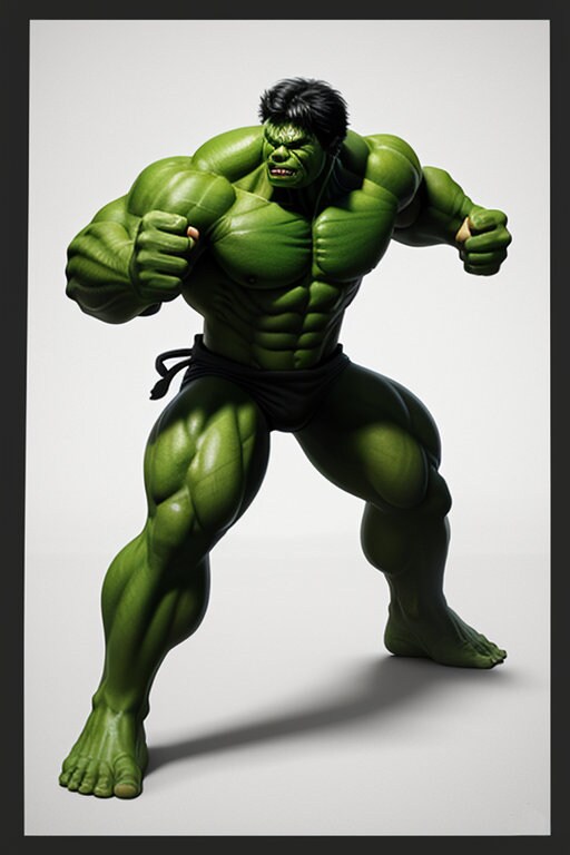 36 Superhelden Ausmalmotive -Hulk Edition- HQ, HighRes Bilder, Coloring Pages included – Bild 3